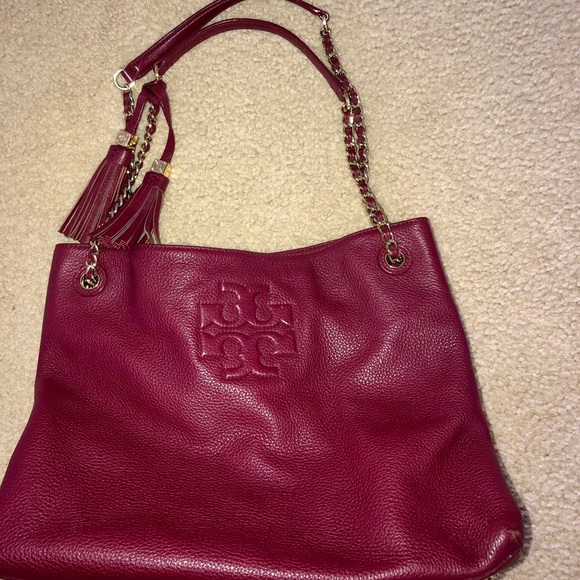 Tory Burch Handbags - Tory Burch authentic leather tote bag 🔥deal